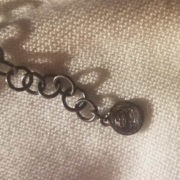 R.J.Graziano Mesh Bib Statement Necklace - Picture 5 of 7